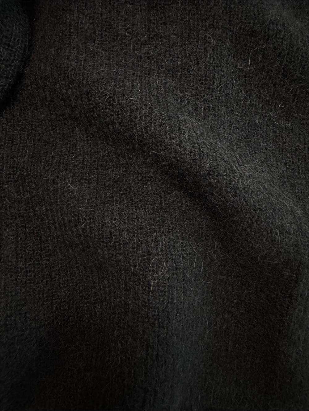 Sézane Barry Cardigan Black Reversible V-Neck Sweater Size M - Picture 8 of 11